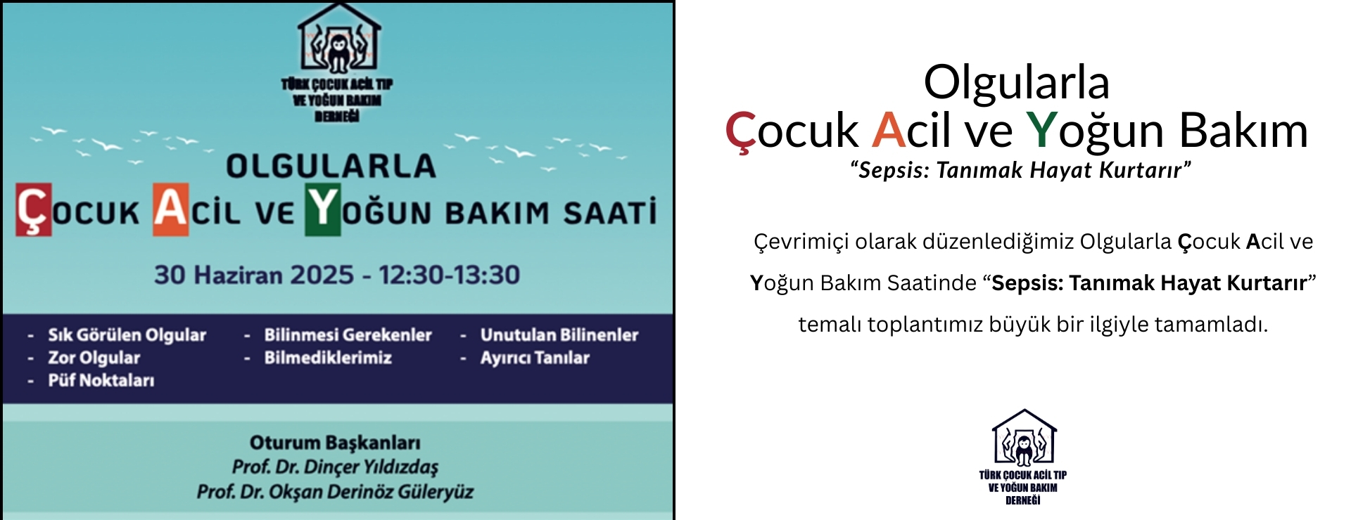 Olgularla Çocuk Acil ve Yoğun Bakım Toplantısı Tamamlandı